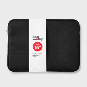 dealworthy 15 in Laptop Sleeve, Black