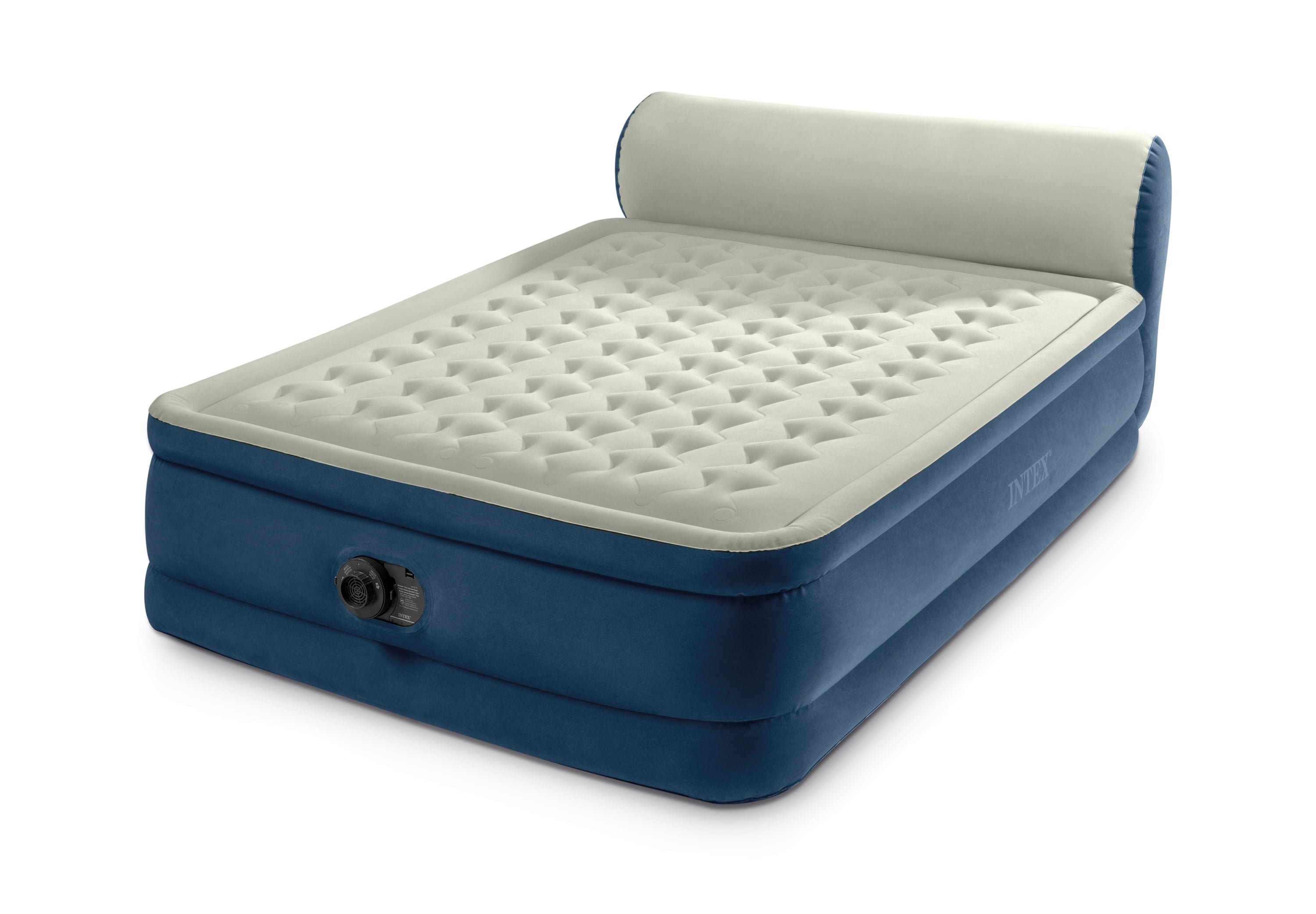 Intex Headboard 18in Queen Dura-Beam Deluxe Air Bed