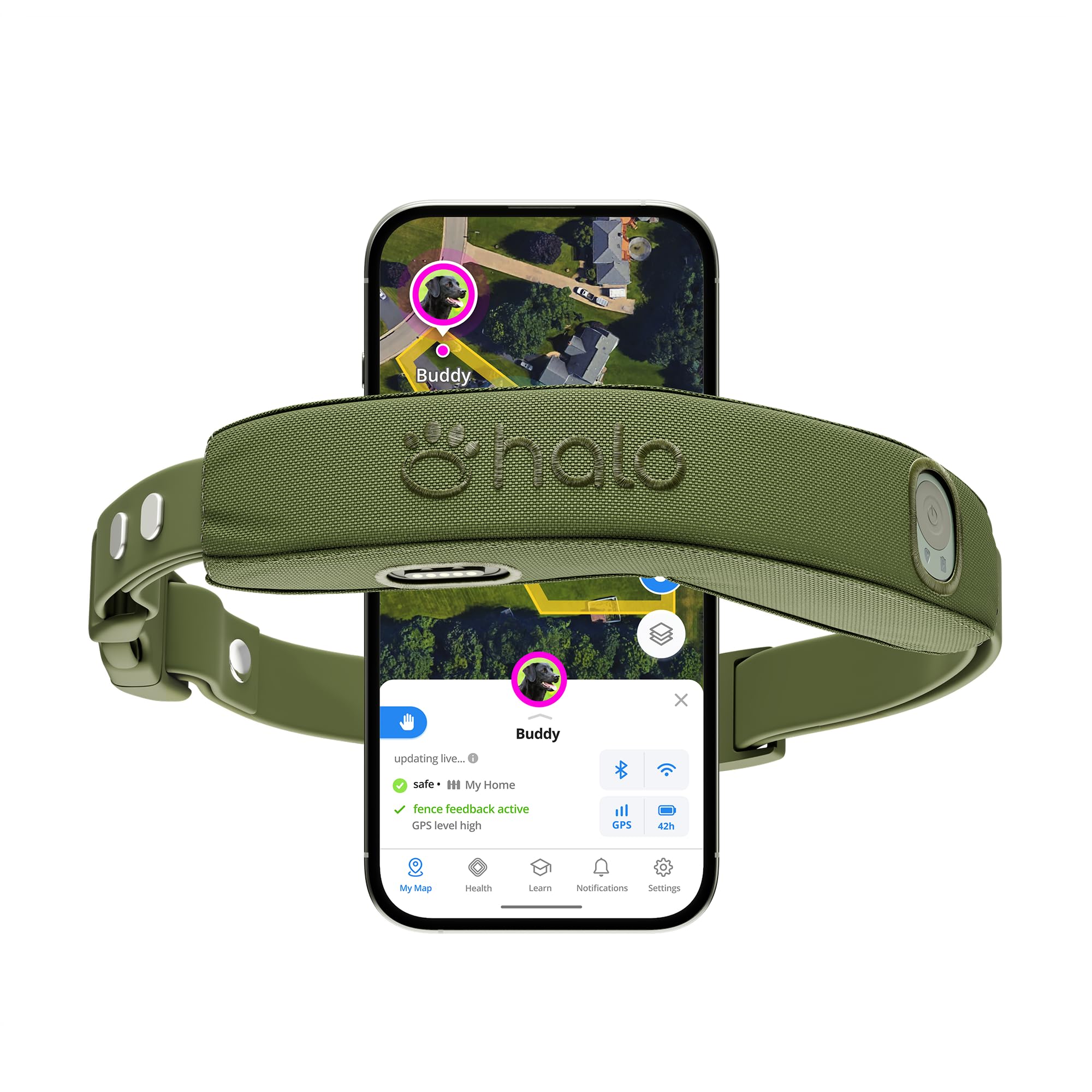 Halo Collar 5 wireless dog fence and GPS collar