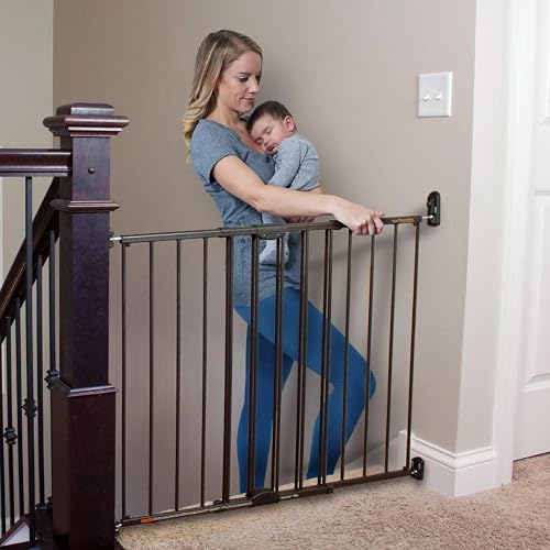 Toddleroo Easy Swing and Lock Gate, Bronze