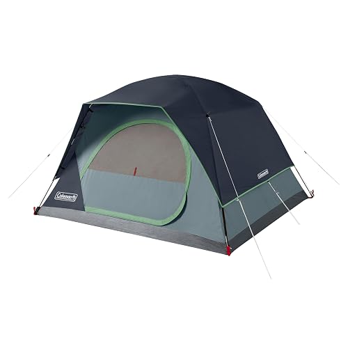 Coleman Skydome Camping Tent with 5 Minute Setup and Rainfly
