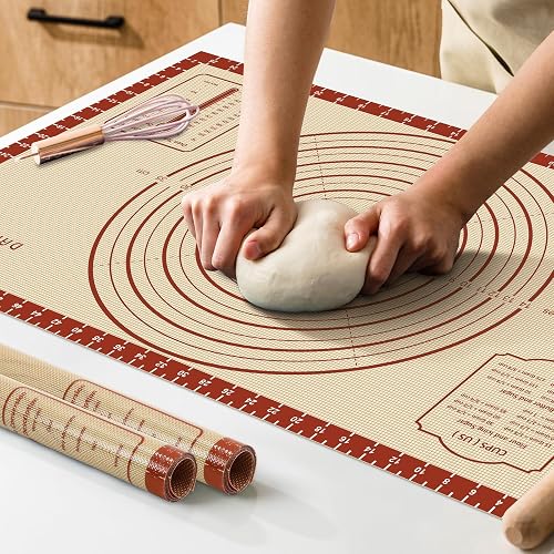 DANIA & DEAN Extra Thick Silicone Baking Mat, 26 x 16