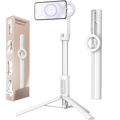 KraftGeek Magnetic 64 Inch Phone Tripod