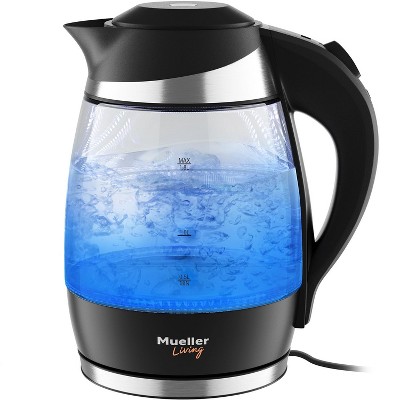 Mueller Ultra 1.8L Electric Kettle with SpeedBoil, Borosilicate Glass