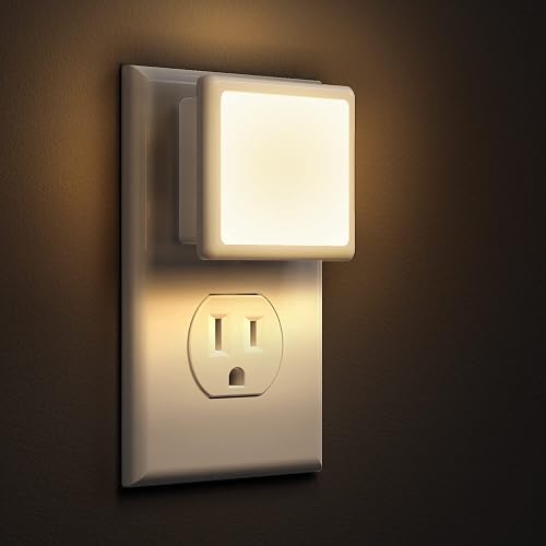 LOHAS 0.3W Dusk-to-Dawn Night Light 2-Pack