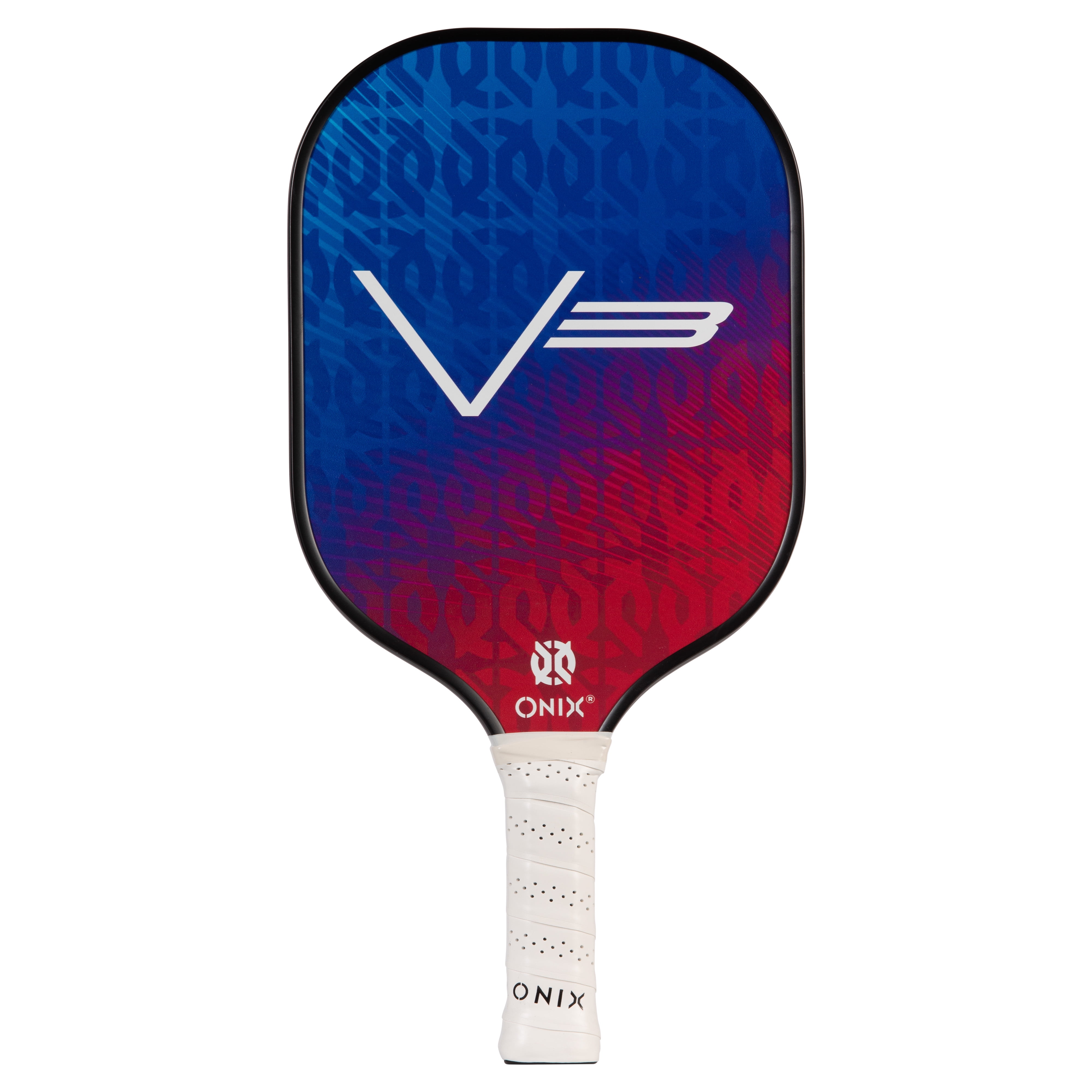 ONIX V3 Fiberglass Pickleball Paddle, 8 oz