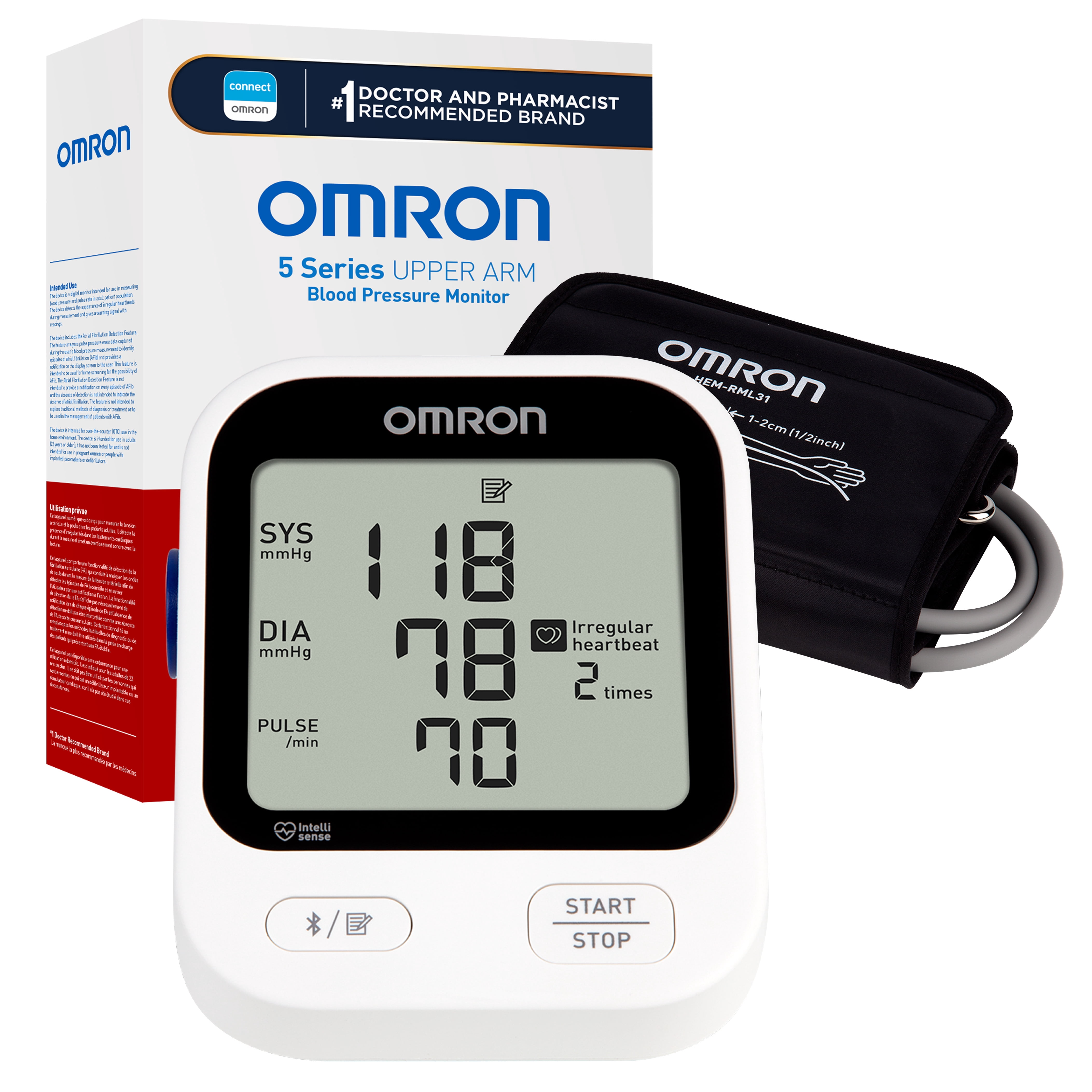 Omron 5 Series Upper Arm Blood Pressure Monitor