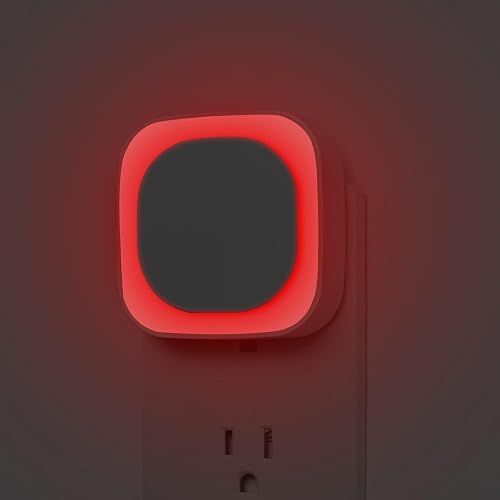 YUNLEX Red Night Light 2-Pack