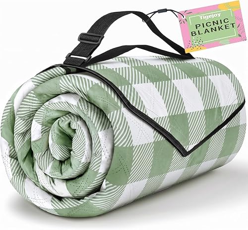 TigeJoy Extra Large Waterproof Picnic Blanket