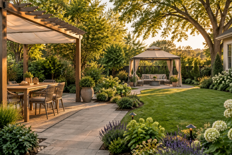 Backyard Shade Structures: Three QVC Pergola and Gazebo Options for an Outdoor Gathering Space