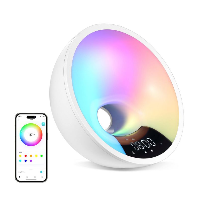 HOM smart sunrise alarm clock