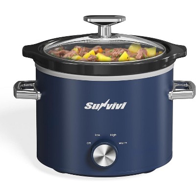 Heynemo 2 Quart Slow Cooker