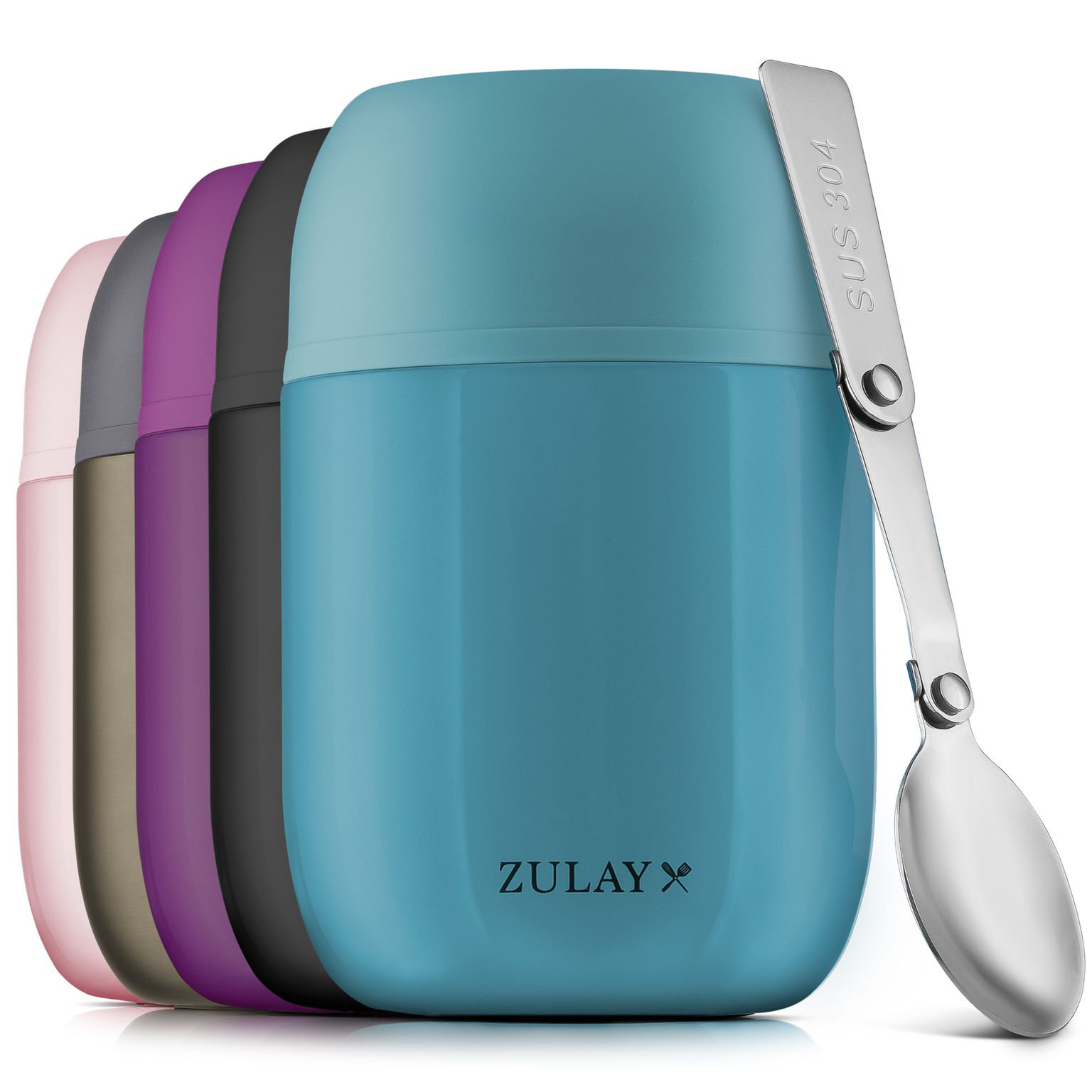 Zulay Kitchen 16 oz Insulated Food Jar