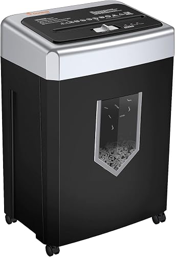 Bonsaii 15-Sheet Cross-Cut Heavy Duty Shredder