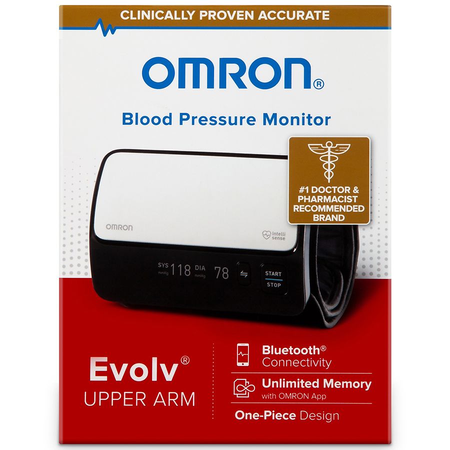 Omron Evolv Wireless Upper Arm Blood Pressure Monitor