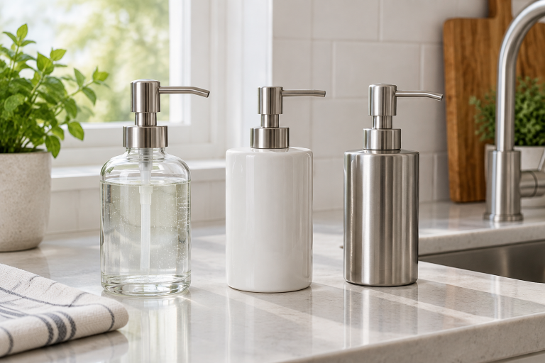 Soap Dispenser Buying Guide: Manual Pumps, Bottles, Wall Mounts and Care