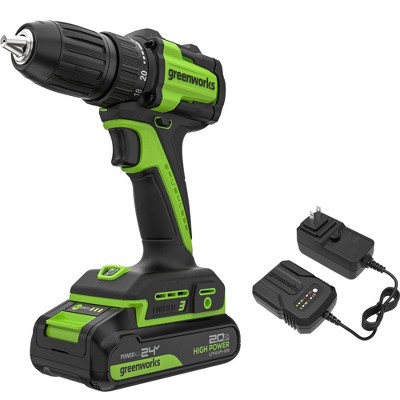 Greenworks POWERALL 24V Brushless Drill/Driver