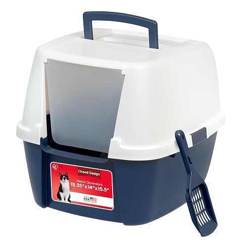 IRIS USA Large Front Door Litter Box