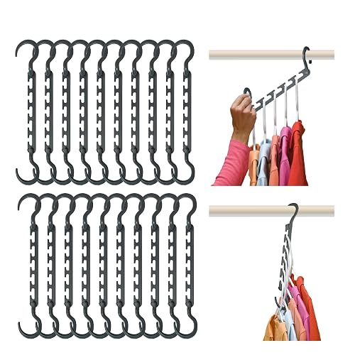 Wonder Hanger Max Space-Saving Hangers, 20 Pack
