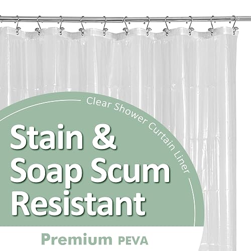 Barossa Design Oeko-Tex Certified Clear Shower Liner