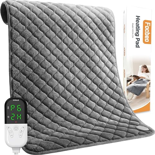 Focbeo King Size Heating Pad, 32 x 24