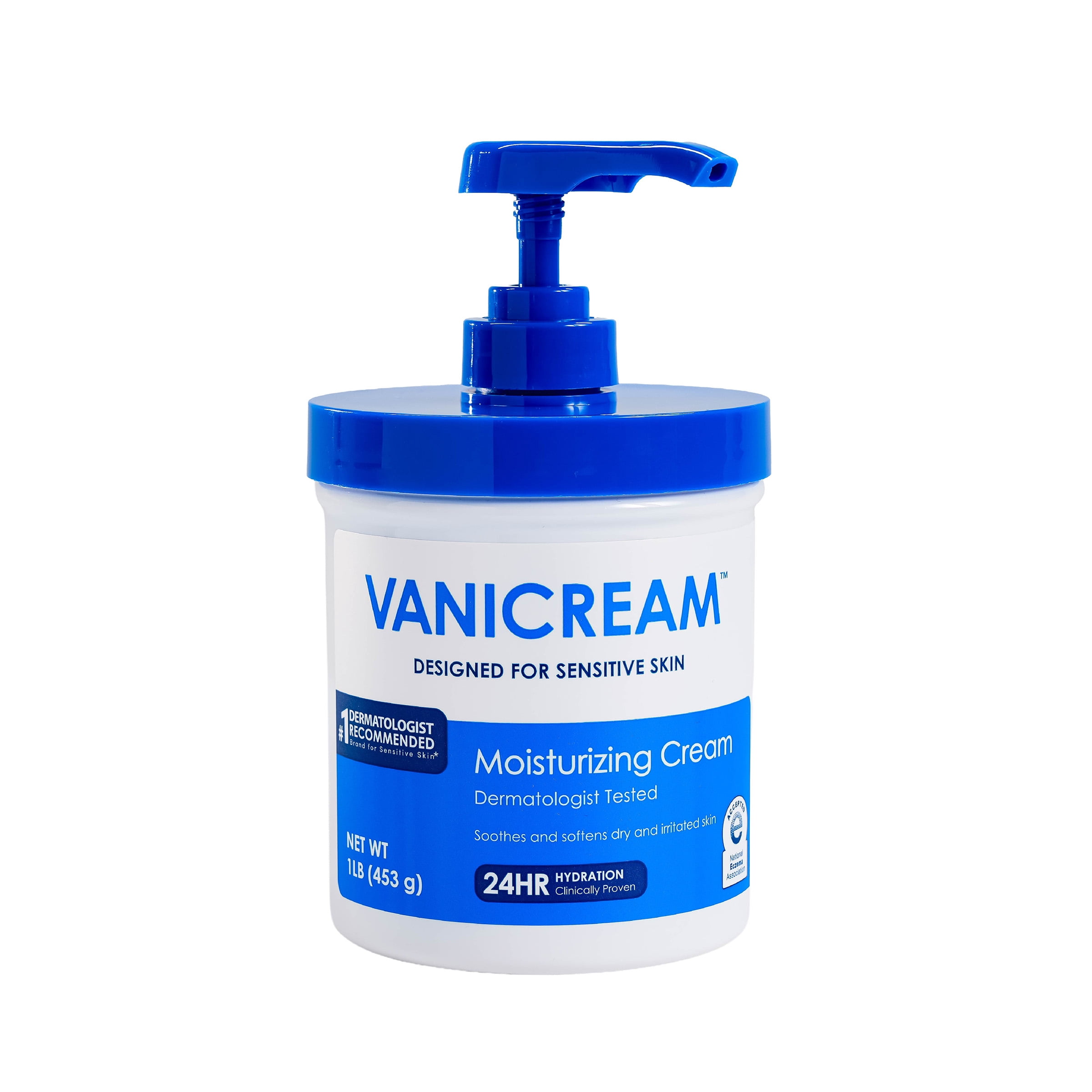 Vanicream Moisturizing Skin Cream pump bottle