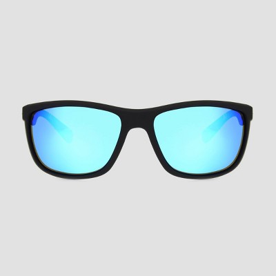 All In Motion Men's Surfer Shade Sunglasses with Mirrored Polarized Lenses