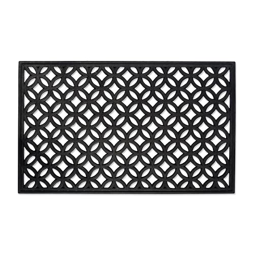 DII High Traffic All-Weather Rubber Doormat, 18 x 30 in
