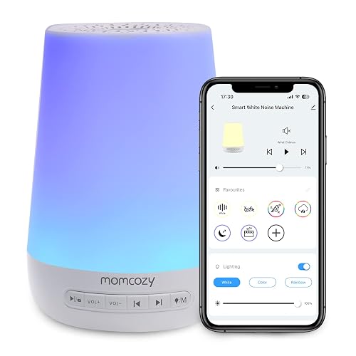 Momcozy Smart Baby Sound Machine with Night Light