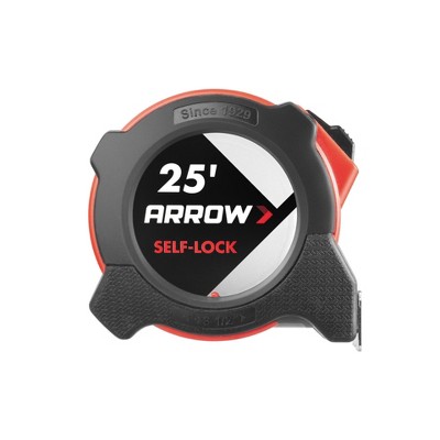 Arrow Self-Lock Tape Measure, 25 ft