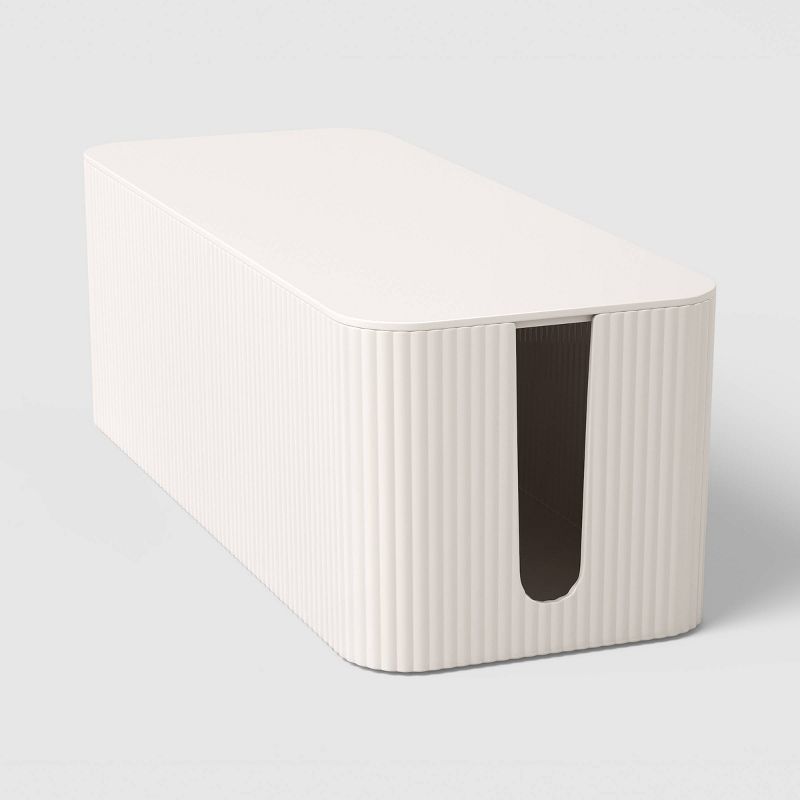 Threshold Ribbed Cable Management Box