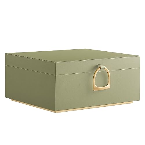 SONGMICS 2-Layer Jewelry Box with Removable Tray