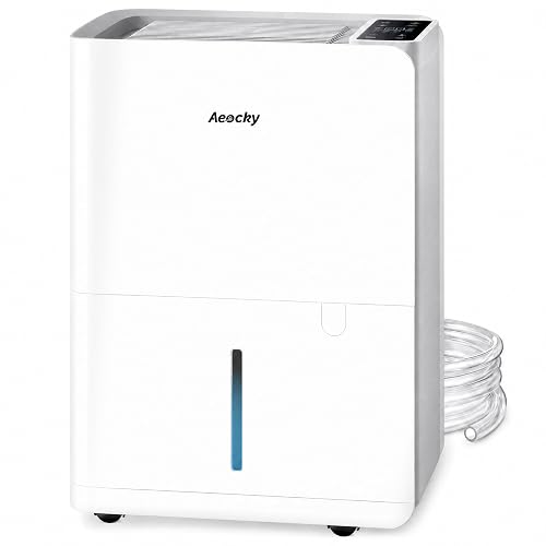 AEOCKY 50 Pint Dehumidifier with Drain Hose