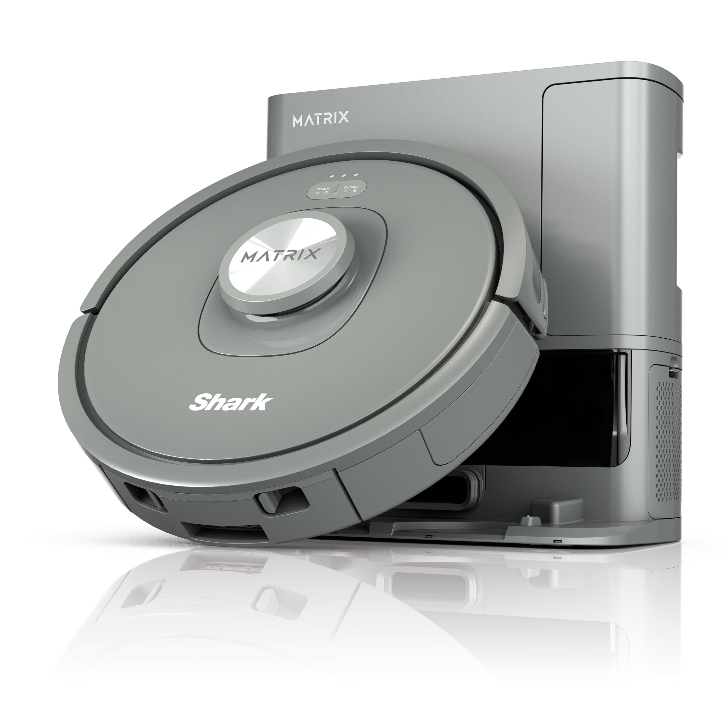 Shark Matrix RV2300AE robot vacuum with self-emptying 60-day base