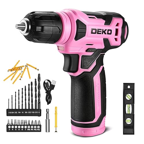 DEKOPRO 8V Cordless Drill Set