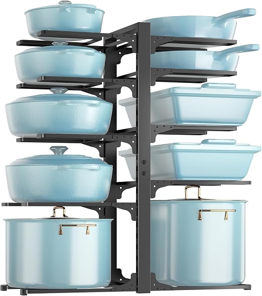 MUDEELA Tall Ten-Tier Rack