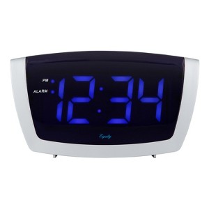 Equity 75904 Blue-LED Alarm Clock