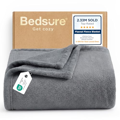 Bedsure Soft Fleece Throw Blanket