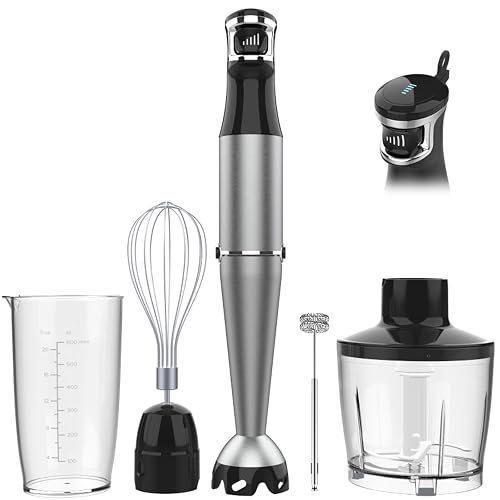 Turelar 1100W 5-in-1 Immersion Blender Set