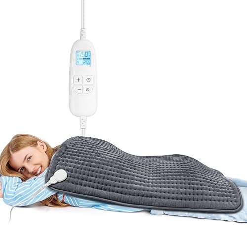 FluffyWarmth Extra Large Heating Pad, 17 x 33