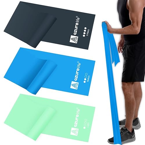 AZURELIFE Non-Latex Long Resistance Bands