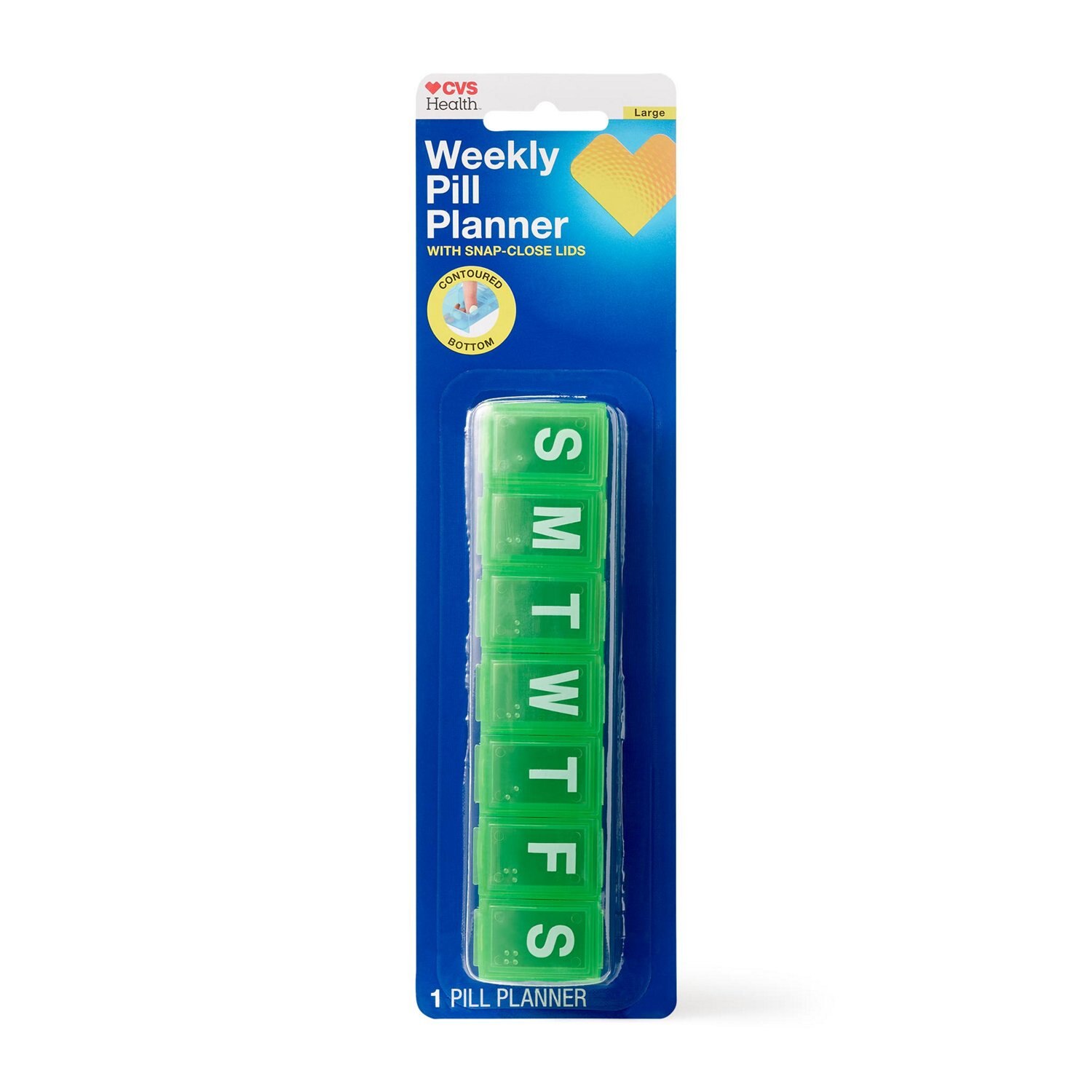 CVS Weekly Pill Planner, Large