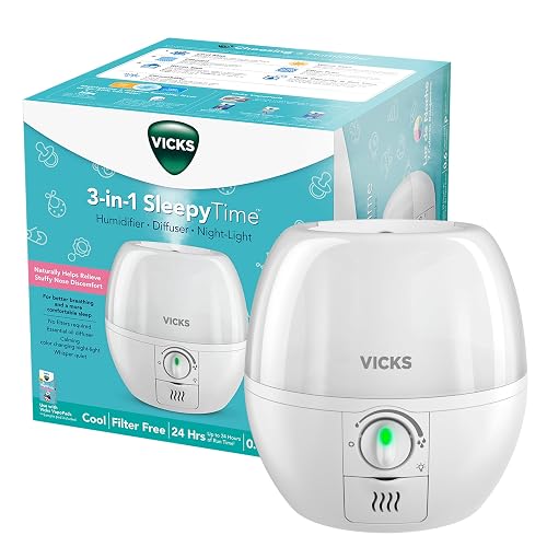 Vicks SleepyTime 3-in-1 Cool Mist Humidifier