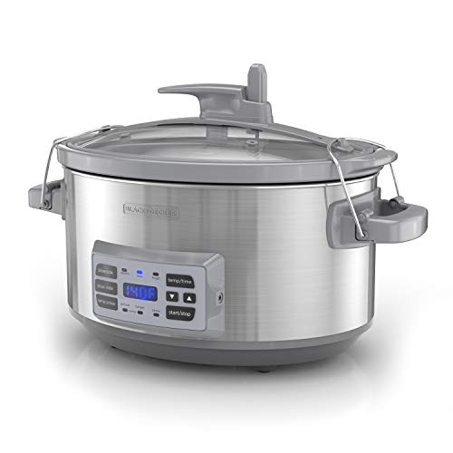BLACK+DECKER 7-Quart Digital Slow Cooker with Sous Vide