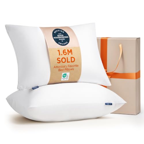 Bedsure Pillows Queen Size Set of 2, Hotel Quality Bed Pillows