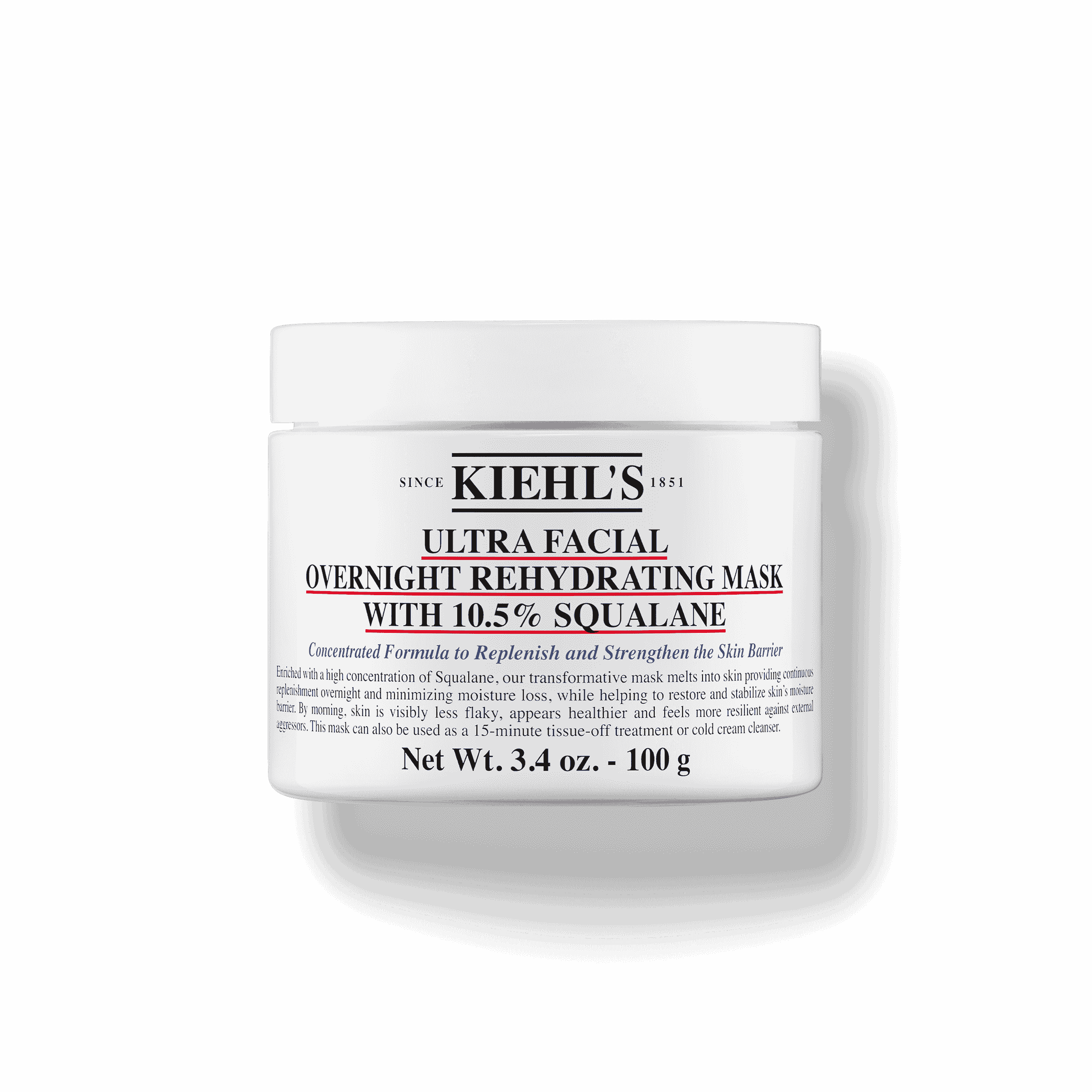Kiehl's Ultra Facial Overnight Hydrating Mask jar