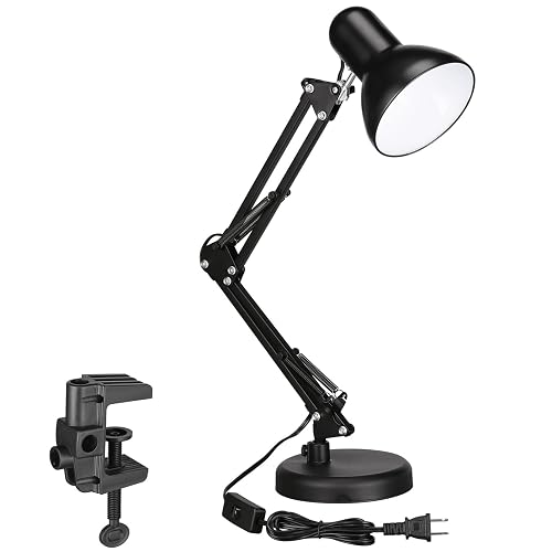 TORCHSTAR Metal Swing Arm Desk Lamp