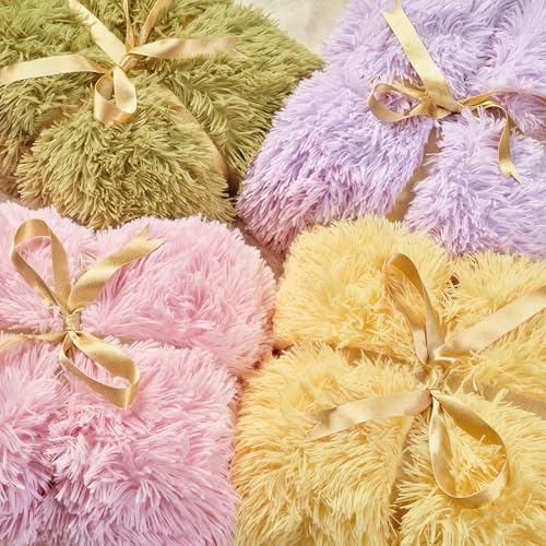 Chanasya Premium Faux Fur Throw Blanket