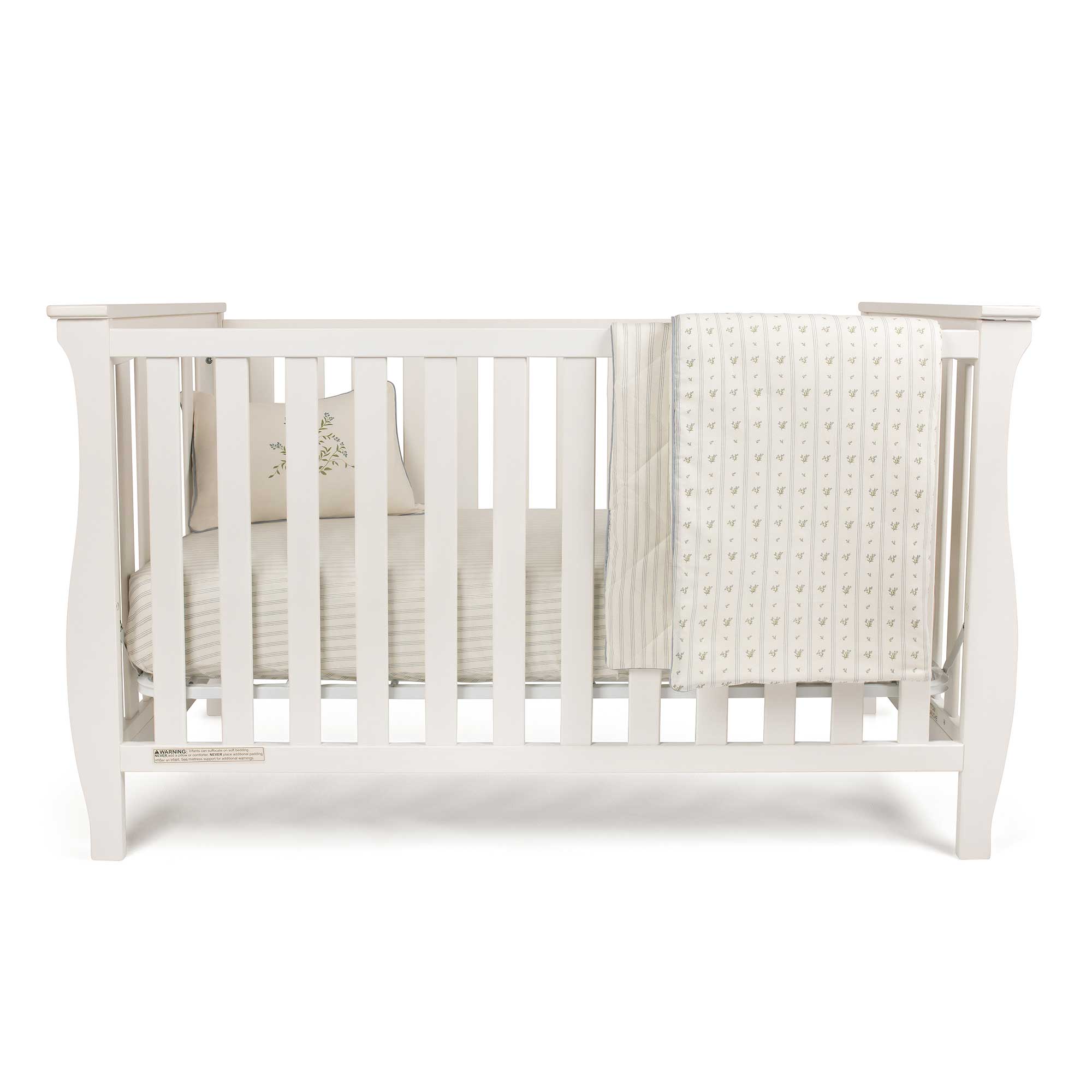 Ely's & Co. Linear Berry 5-piece crib bedding set