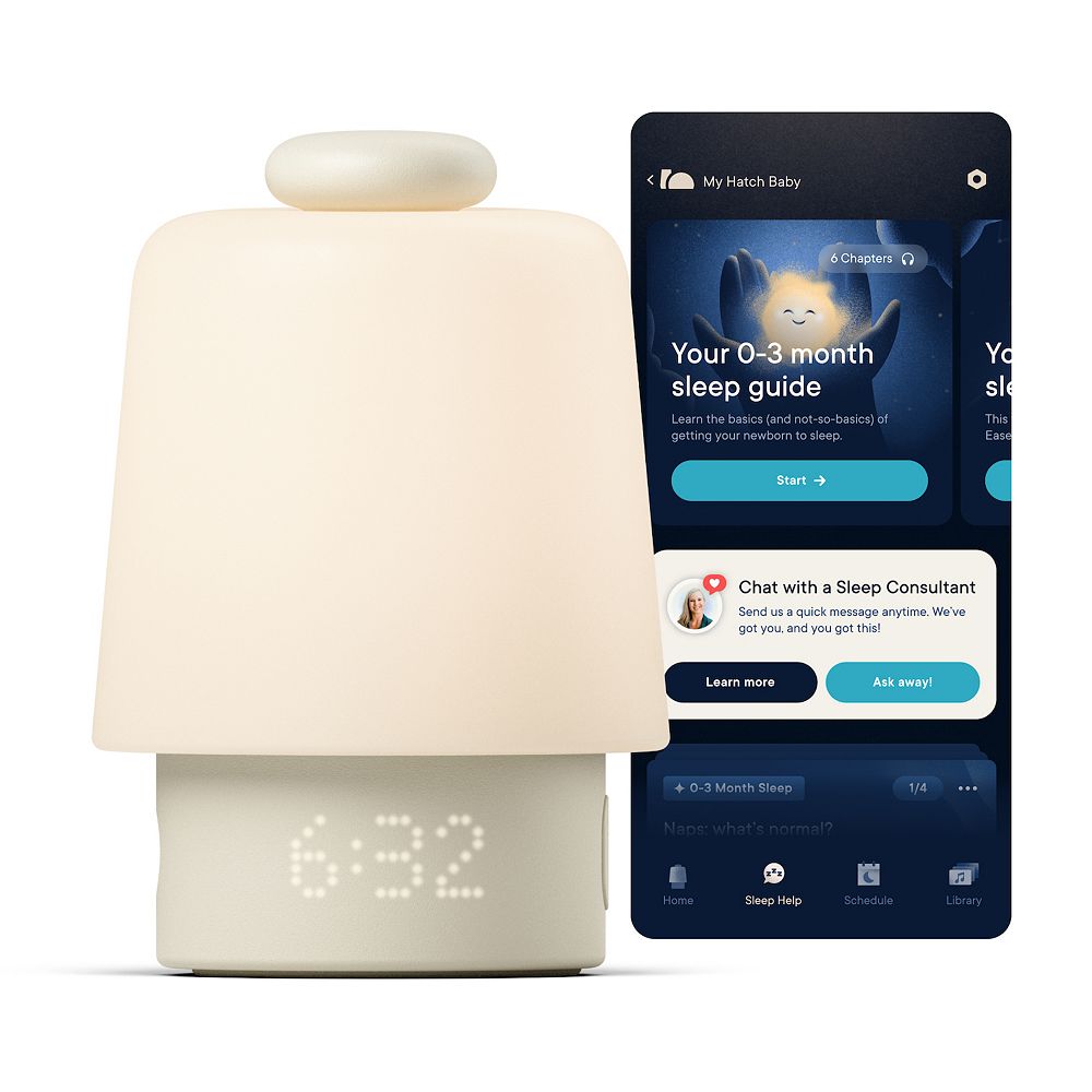 Hatch Baby Sleep Support Sound Machine and Night Light